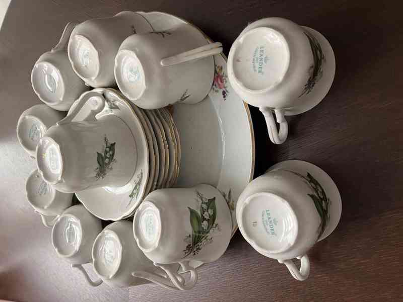 Porcelán čajová souprava , Bavaria - foto 1