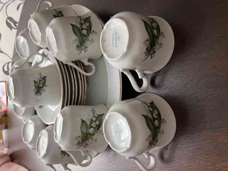 Porcelán čajová souprava , Bavaria - foto 3