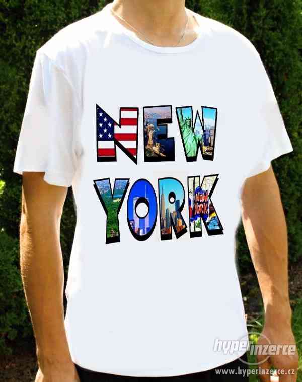 Originální tričko New York - ve všech velikostech - foto 1