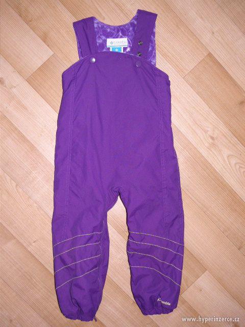 Lyžařské kalhoty,bundy - dětské sportovní oblečení - foto 3