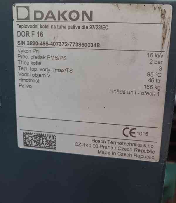 Kotel Dakon DOR F 16  - foto 2
