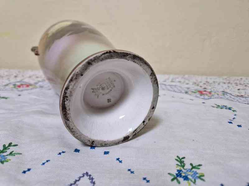 Porcelánová váza Royal Wettina Robert Hanke RH Austria - foto 7