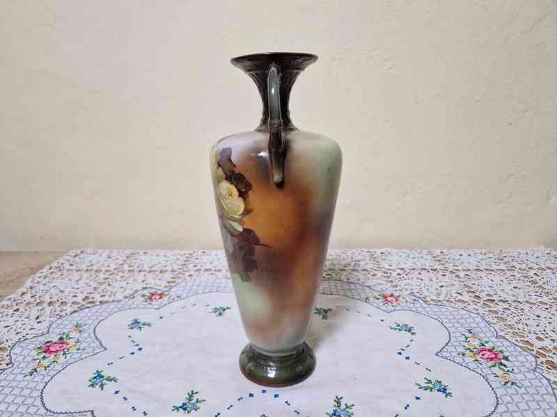 Porcelánová váza Royal Wettina Robert Hanke RH Austria - foto 4