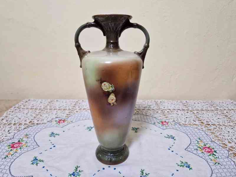 Porcelánová váza Royal Wettina Robert Hanke RH Austria - foto 5