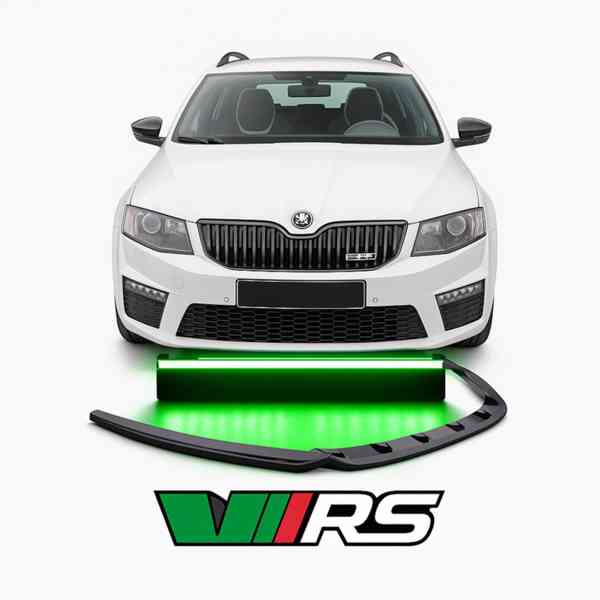 Škoda Octavia Mk3 RS Lipo spoiler pod nárazník  - foto 1