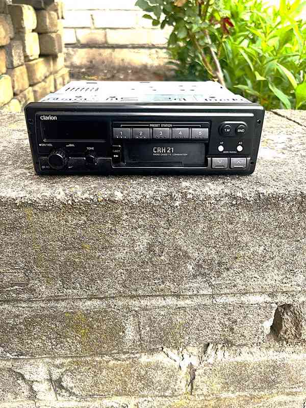 Autoradio CLARION CRH21 - retro, plně funkční - foto 3