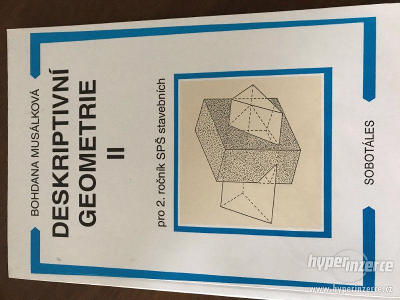 Deskriptivní geometrie II pro 2.ročník SPŠ stavebních - foto 1