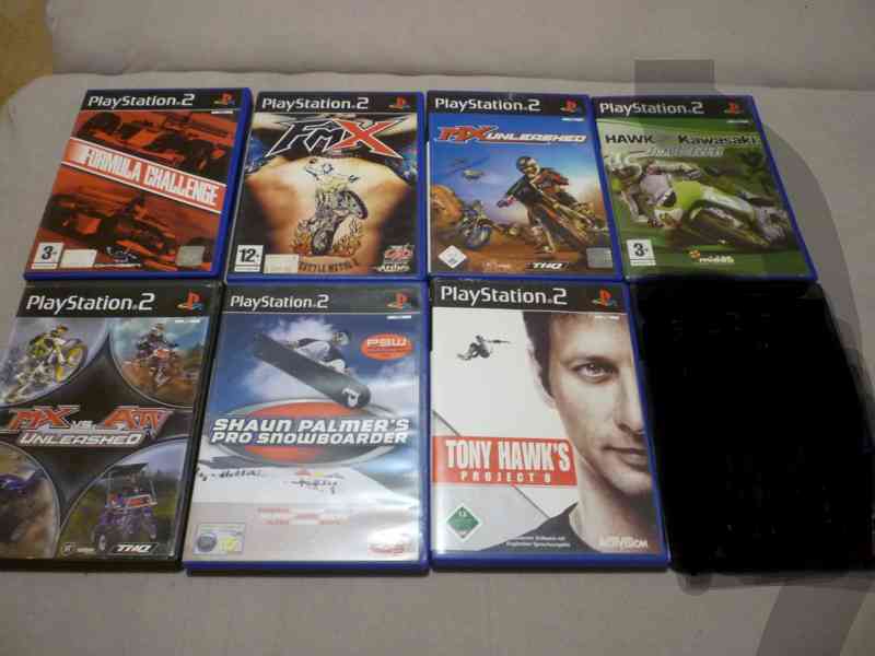 PlayStation 2 SLIM kompletní + mnoho příslušenství. - foto 8
