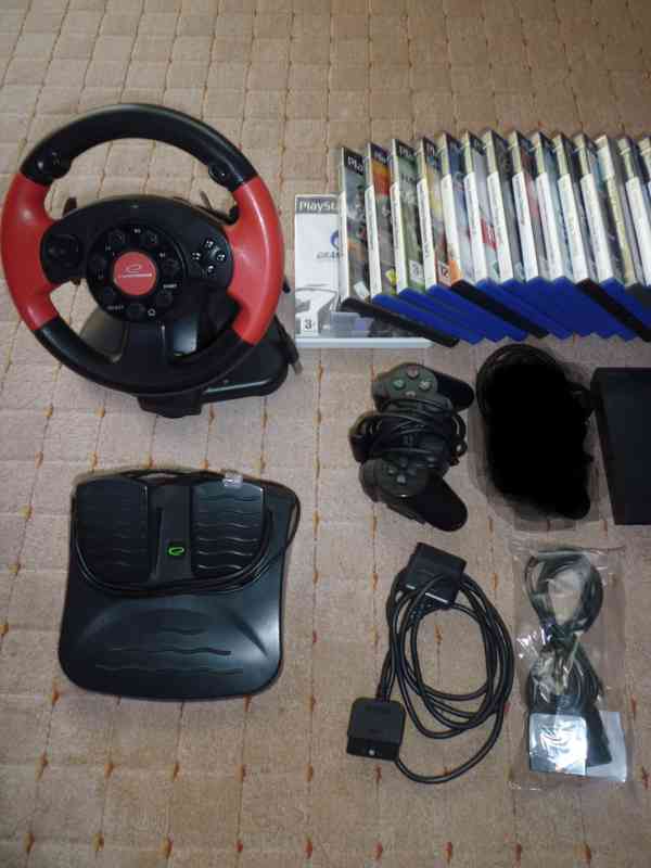 PlayStation 2 SLIM kompletní + mnoho příslušenství. - foto 6