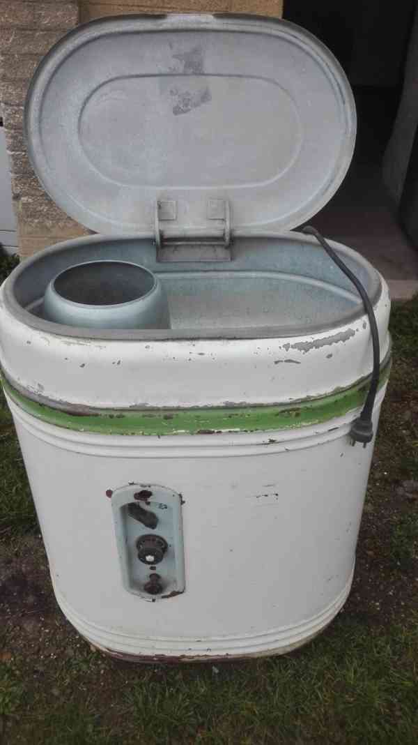 pračka se ždímačkou retro - foto 4