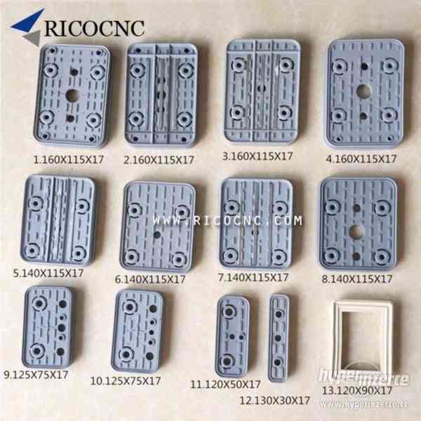 140x115x17mm Vacuum Suction Pad Pod Covers for CNC Router - foto 3