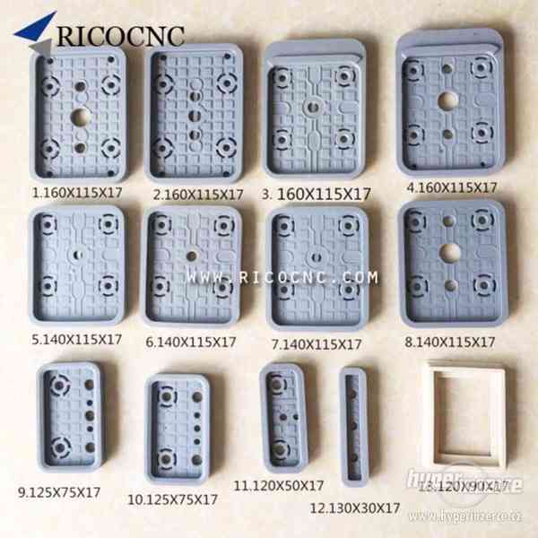 140x115x17mm Vacuum Suction Pad Pod Covers for CNC Router - foto 4