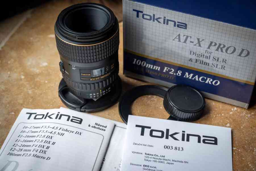 Nikon Tokina AT-X 100 F2,8 Macro objektiv - foto 9