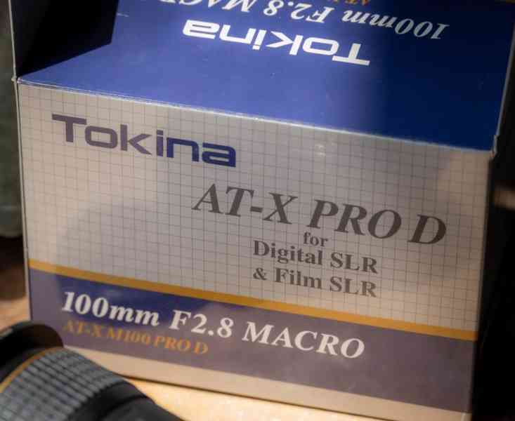 Nikon Tokina AT-X 100 F2,8 Macro objektiv - foto 3
