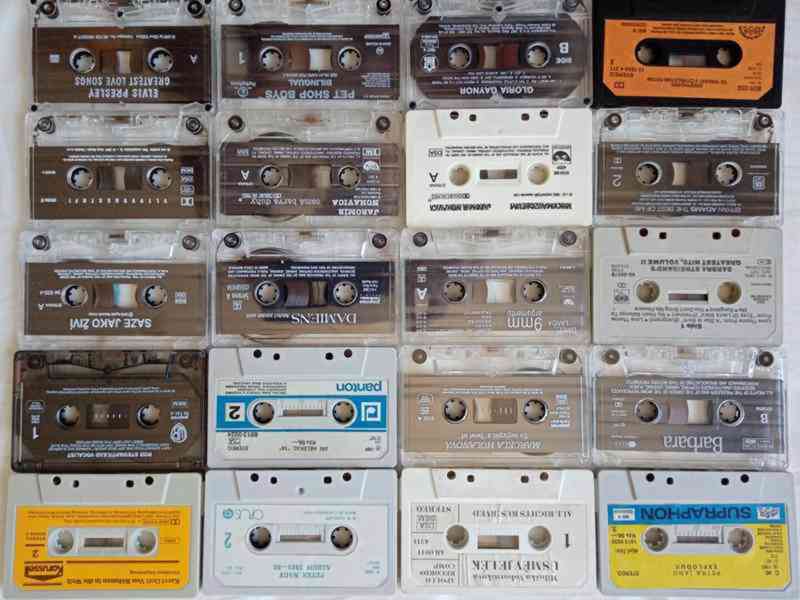 Orig.MC kazety bez papírových bukletů od 19 Kč - foto 10