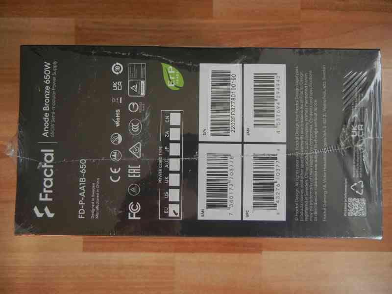 Počítačový zdroj Fractal Design Anode Bronze 650W - foto 2