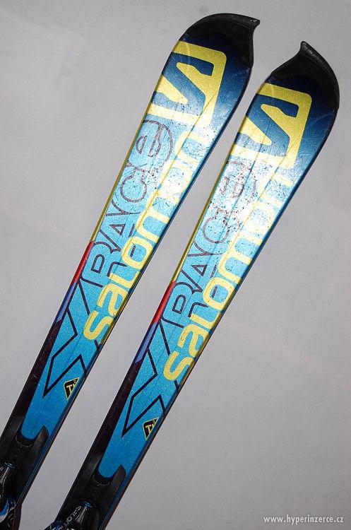 Juniorské carvingové lyže Salomon X-race JR SL 151 cm - foto 1
