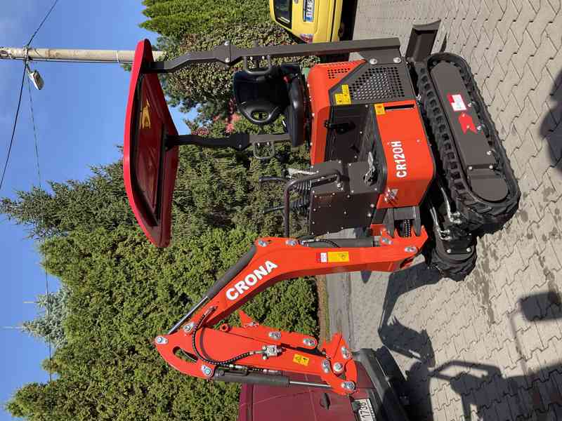 Bagr Yanmar CR13OH - PROFI, 1300 kg roztahovací - foto 3