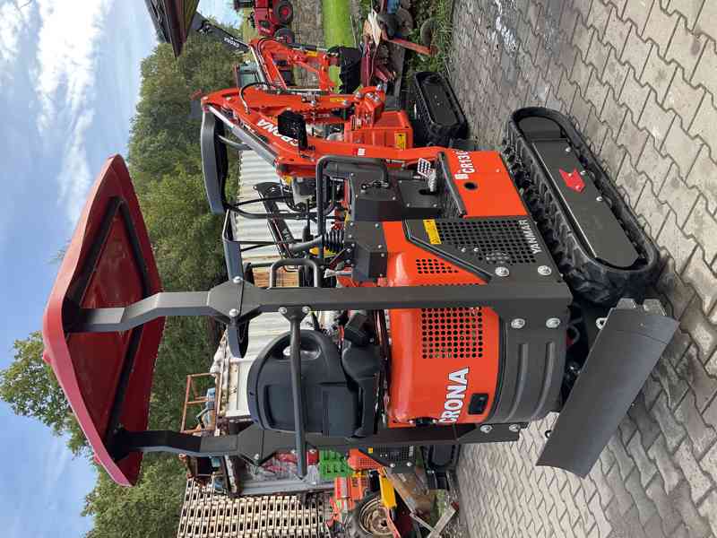 Bagr Yanmar CR13OH - PROFI, 1300 kg roztahovací - foto 4