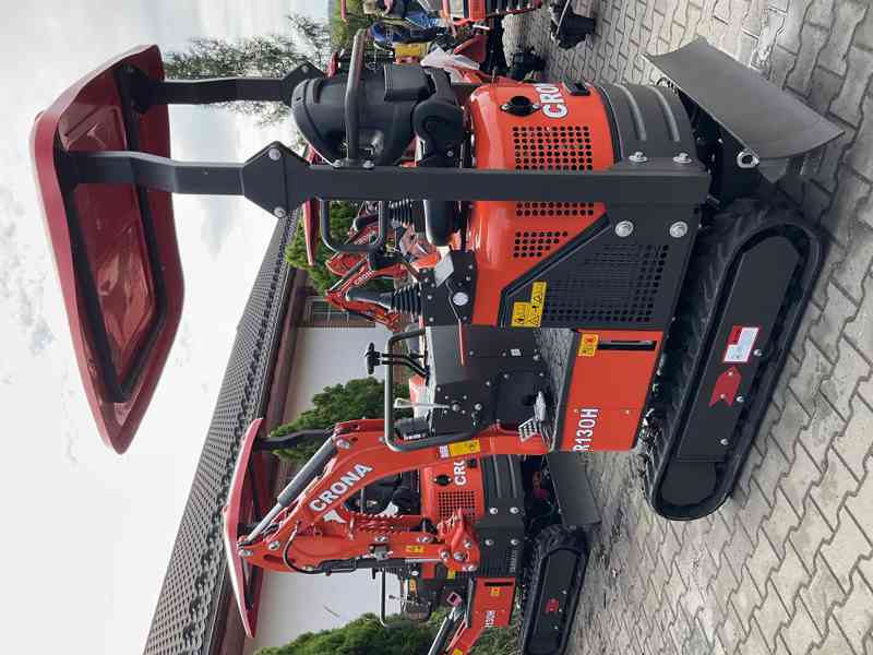 Bagr Yanmar CR13OH - PROFI, 1300 kg roztahovací - foto 2