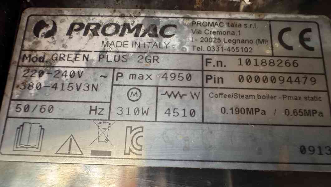 Kávovar Profi PROMAC Green Plus 2GR  - foto 2