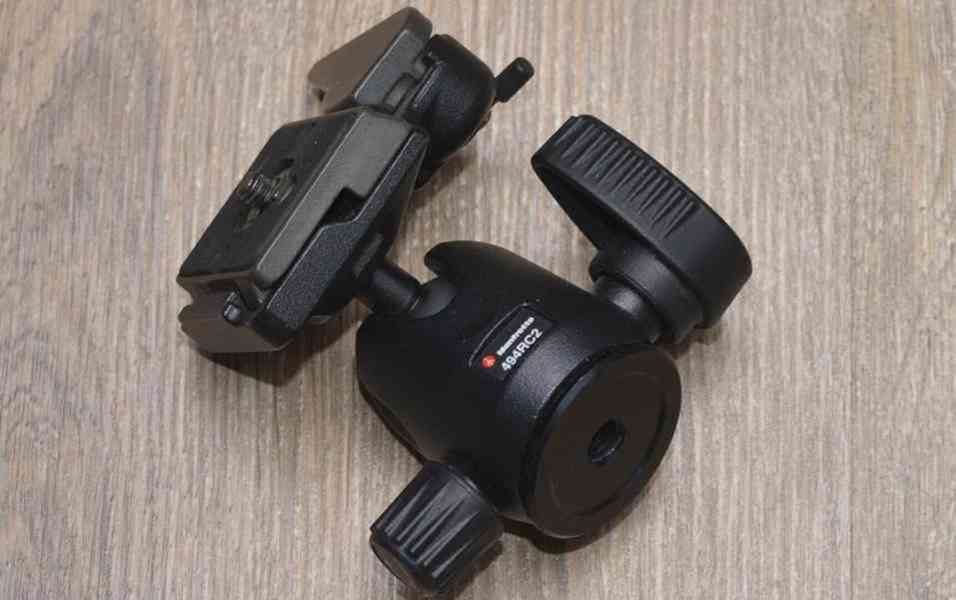 hlava: Manfrotto 494RC2 *kulová hlava *Nosnost:4kg - foto 3