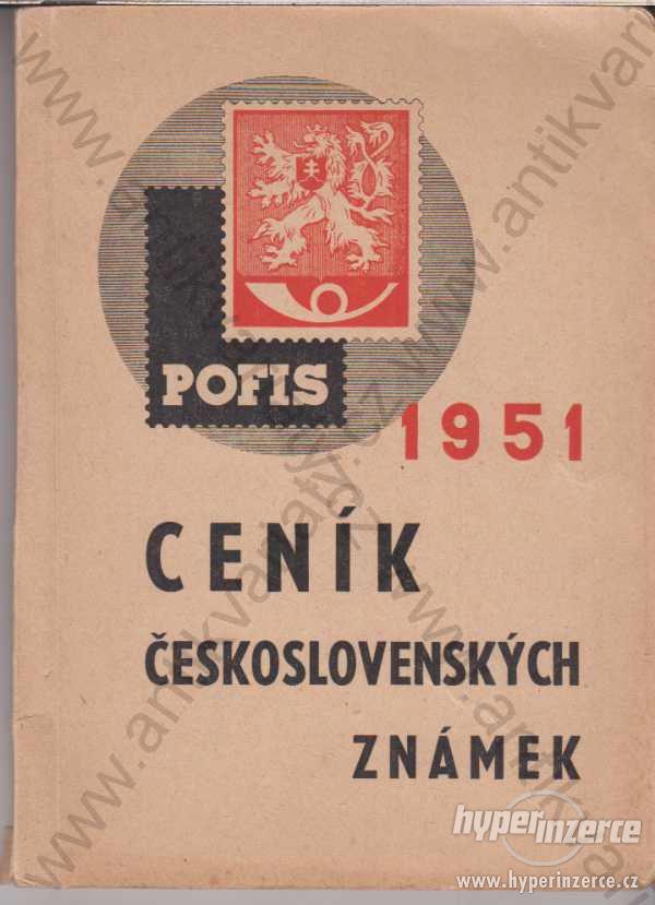 Ceník československých známek I.ročník 1951 - foto 1