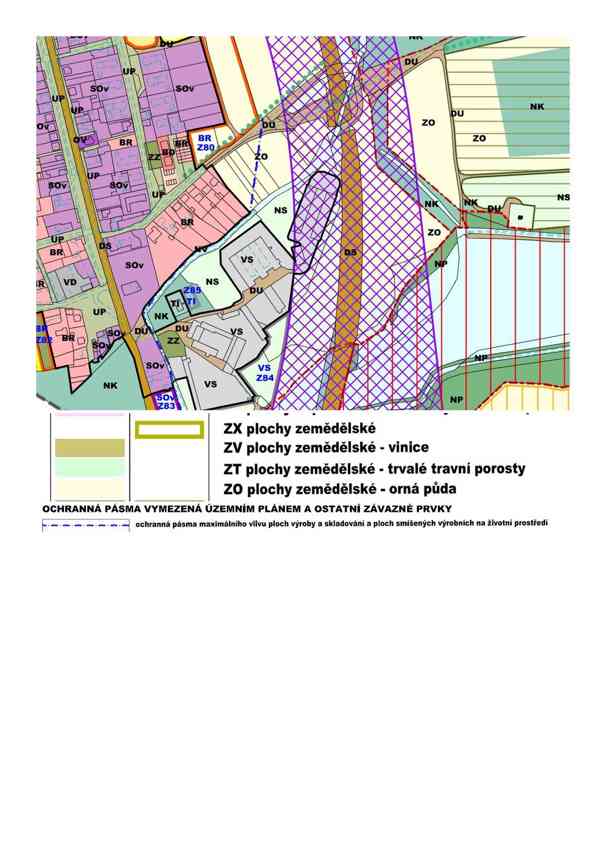 Prodej pozemku Nová Ves u Pohořelic 1310 m2 - foto 5