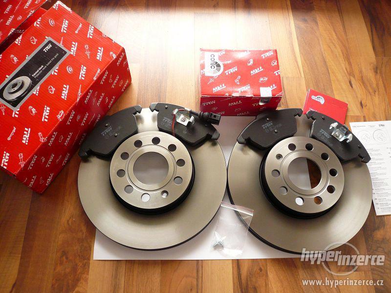 Brzdové kotouče,destičky Audi,Seat,Škoda,VW - TRW-288x25