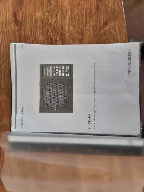 TC Helicon SINGTHING s nožním ovládačem SWITCH-6 a kufrem - foto 3