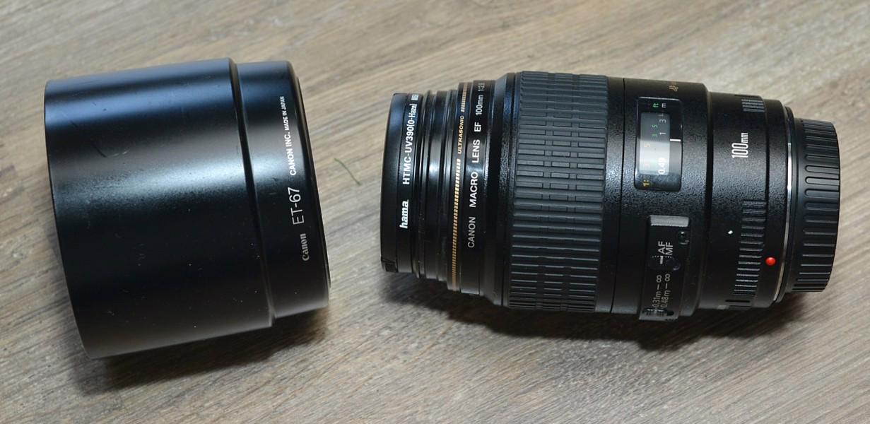 Canon EF 100mm f/2.8 Macro USM *full-frame *UV - foto 3