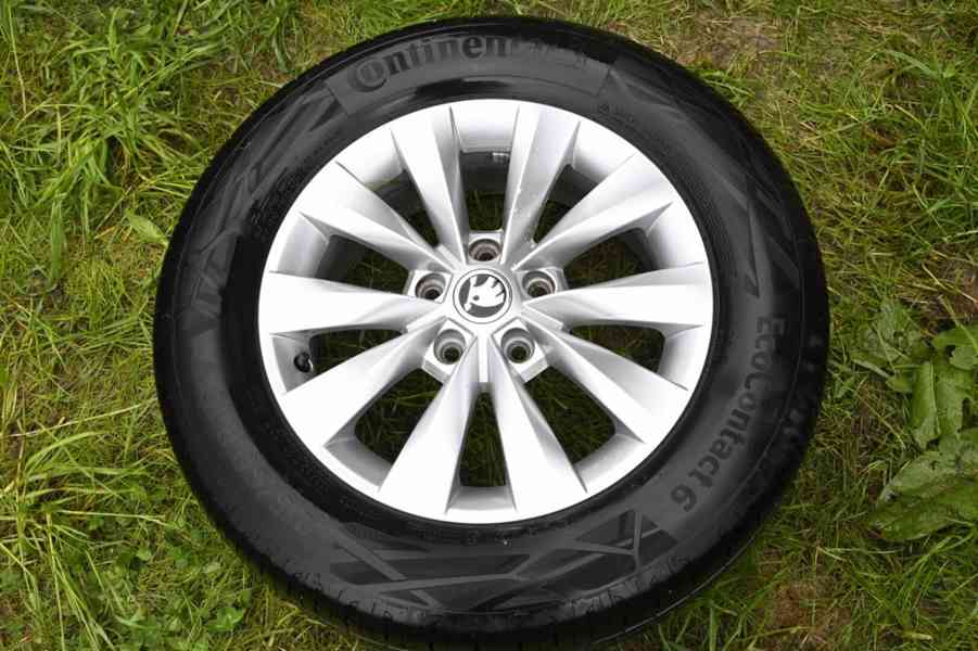 Alu kola 16 Castor Karoq + letní pneu Continental - foto 11