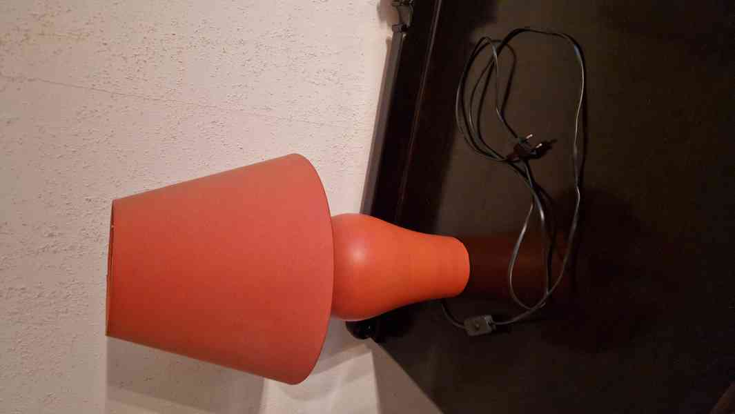 Lampa keramická se stínítkem a led žárovkou - foto 4