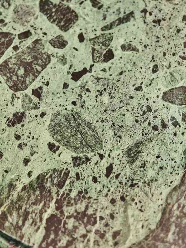 Starožitný konferenční stolek s mramorem - foto 6