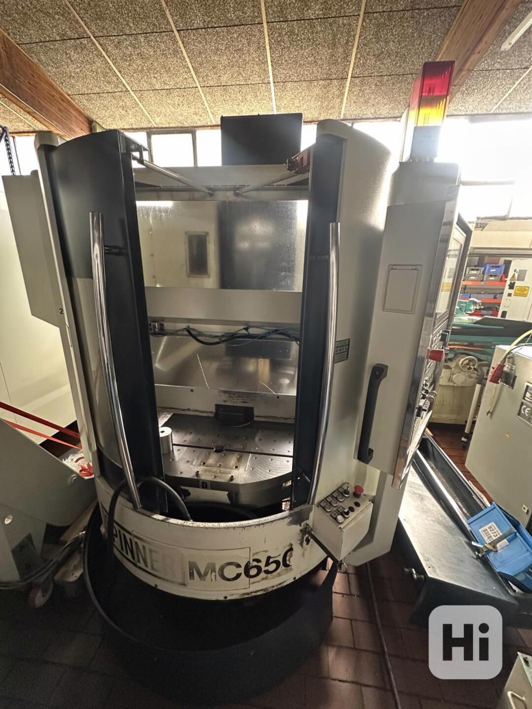 SPINNER MC 650 P CNC obráběcí centrum 2 palety - foto 1