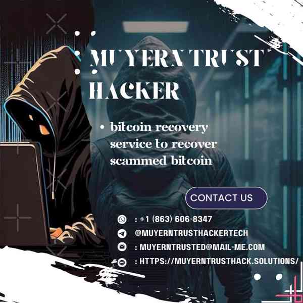 BITCOIN SCAM RECOVERY SERVICE / MUYERN TRUST HACKER - foto 1