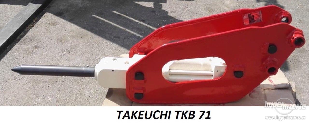 Hydraulické kladivo TAKEUCHI  TKB 71 - foto 1