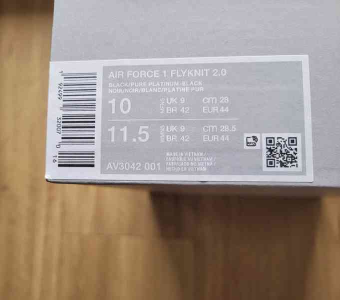 Nike Air Force 1 Flyknit, tenisky, vel. 44, NOVÉ - foto 20