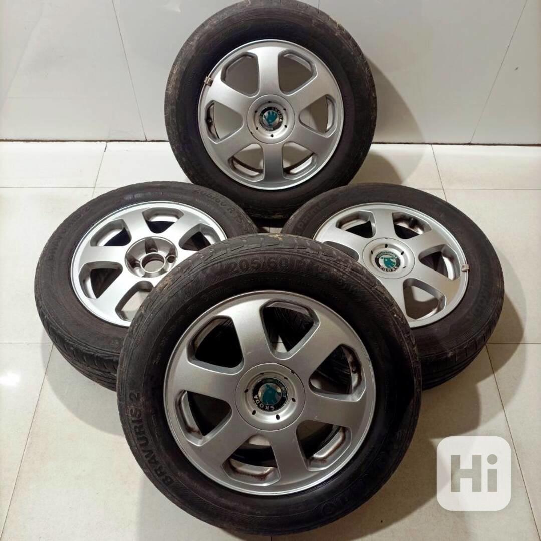 15" ALU kola – 5x100 – ŠKODA (VW, AUDI, SEAT) - foto 1
