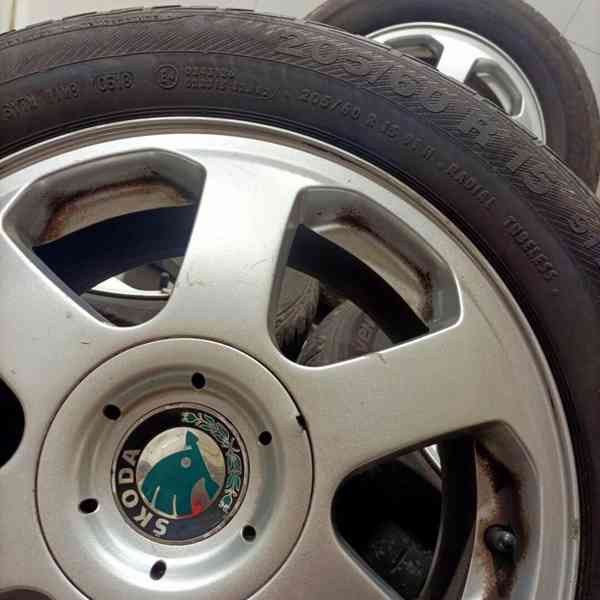15" ALU kola – 5x100 – ŠKODA (VW, AUDI, SEAT) - foto 6