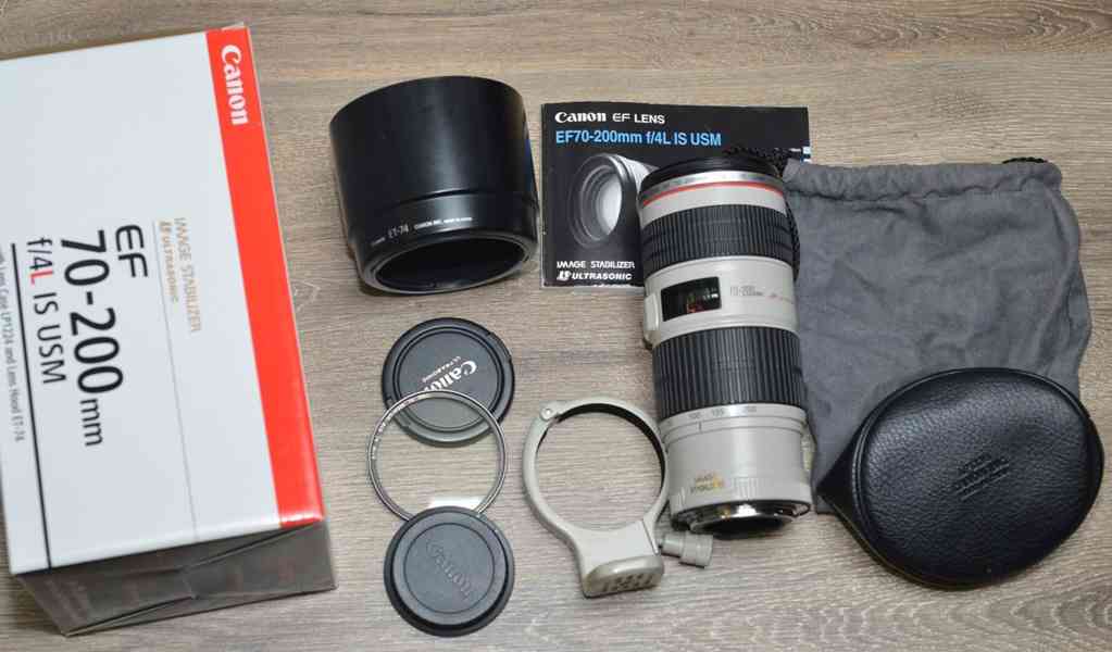 Canon EF 70-200mm f/4 L IS USM *Full Frame **UV* - foto 3