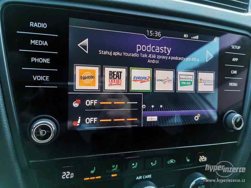 Škoda Octavia 3 facelift 1.6TDI, style plus, TOP VÝBAVA - foto 18
