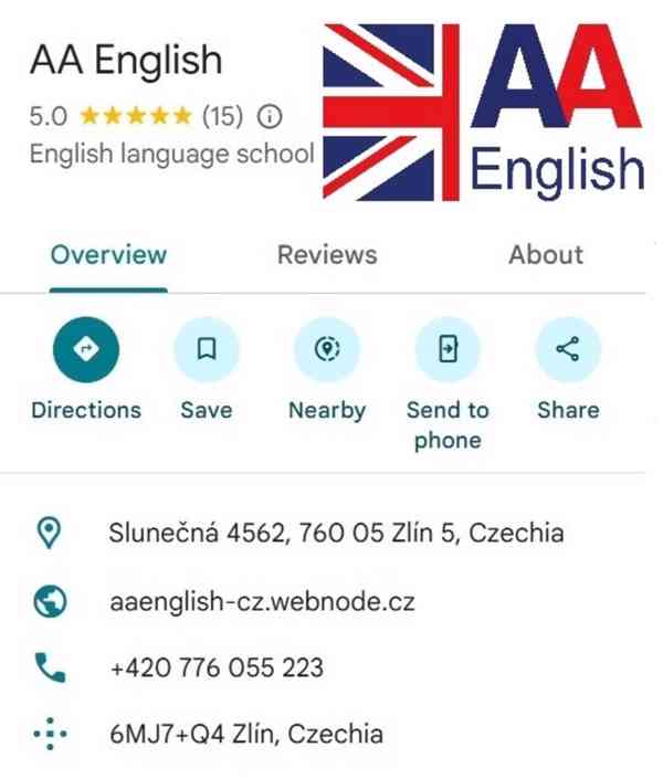 Angličtina - Profesionální výuka anglického jazyka - foto 2