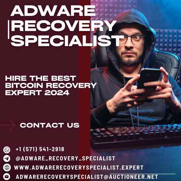 ADWARE RECOVERY SPECIALIST IS THE BEST BITCOIN RECOVERY EXPE - foto 1