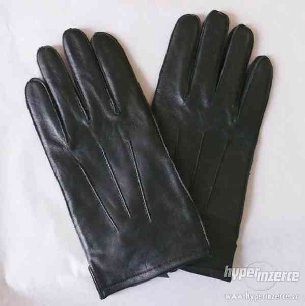 Pánské kožené rukavice. - foto 1