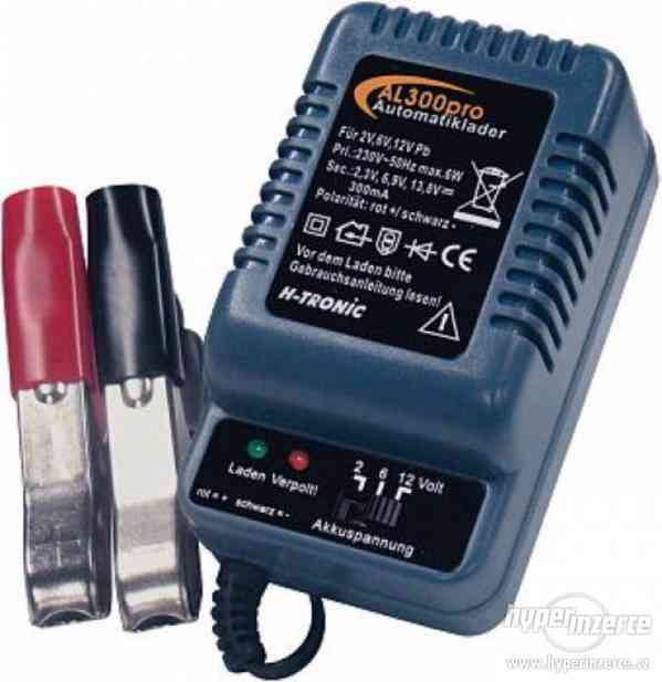Nabíječka baterií H TRONIC i pro gelové akumulátory 300 mA n