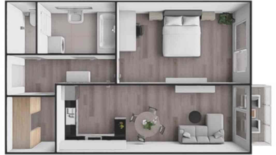 PRONÁJEM BYTU 2+KK V RAJHRADĚ U BRNA - foto 15