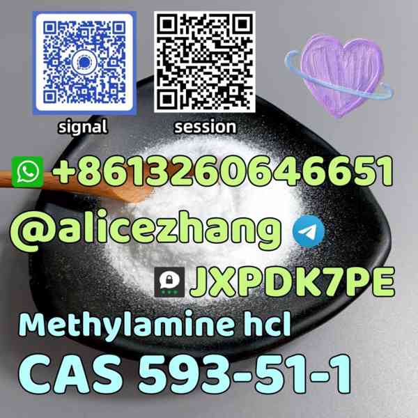 Factory supply CAS 593-51-1 Methylamine hcl safe delivery