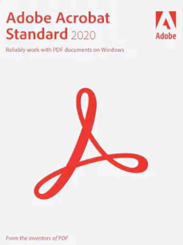 Adobe Acrobat Standard 2020 (PC) 1 zařízení 