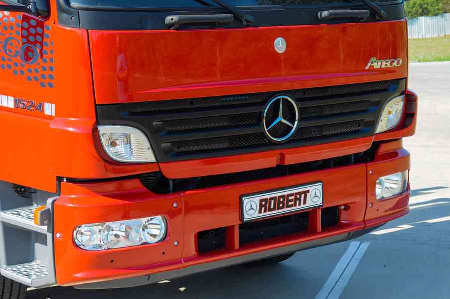 MERCEDES ATEGO 1524 TŘÍSTRANNÝ SKLÁPĚČ + HYDR. RUKA / EU4 - foto 33